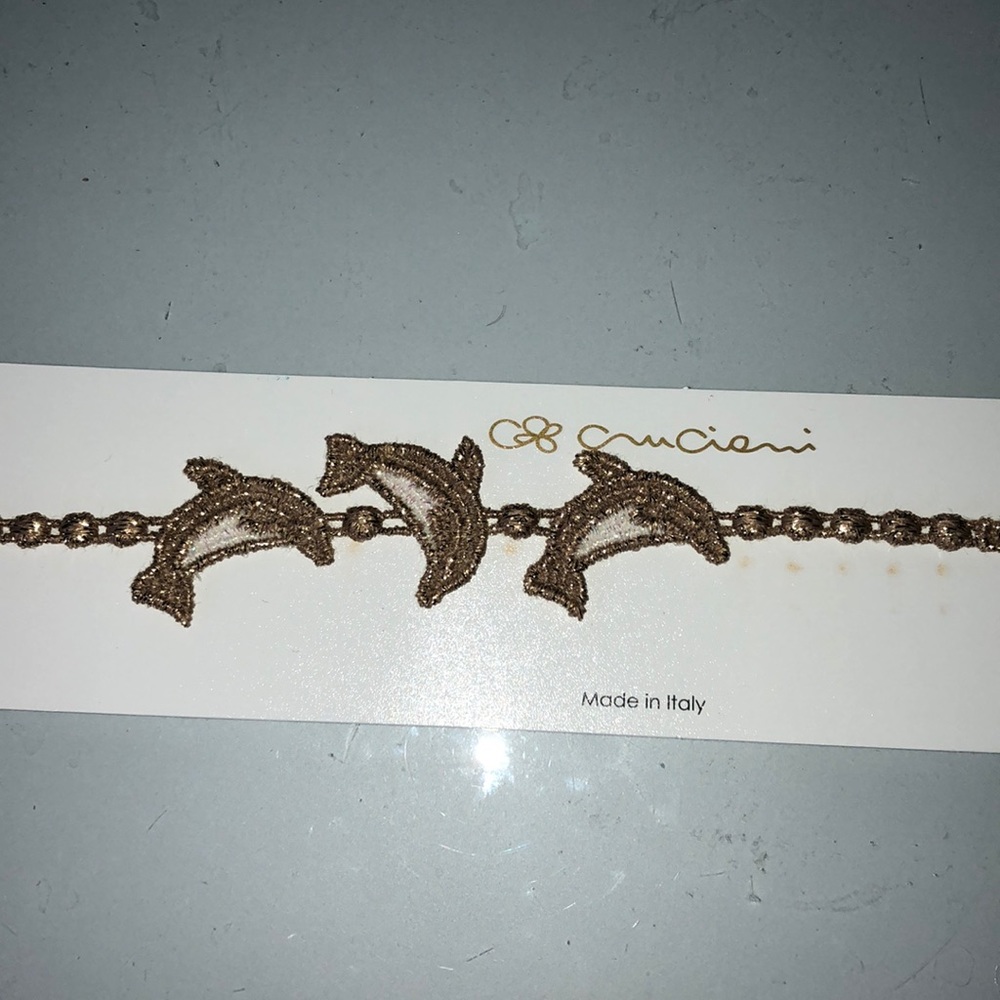 CRUCIANI necklace Dolphins